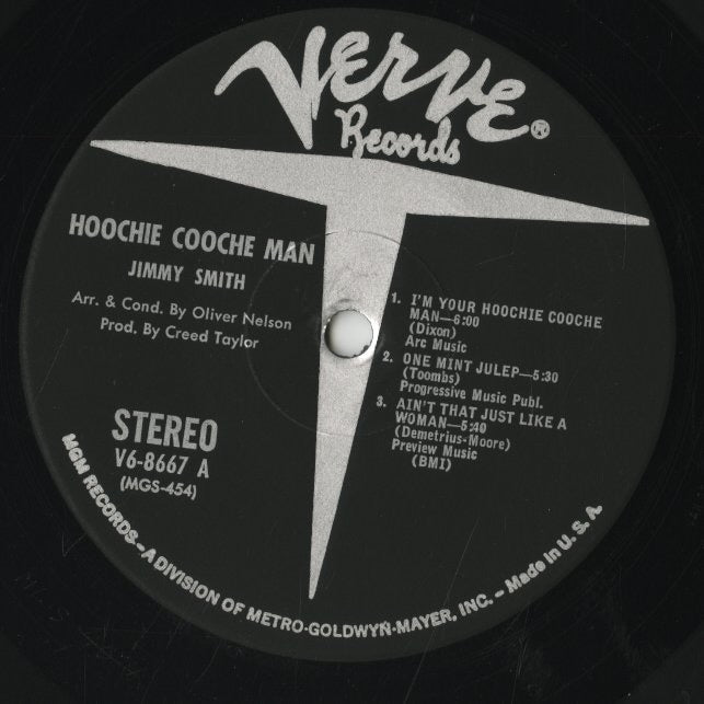 Jimmy Smith / ジミー・スミス / Hoochie Coochie Man  (V-8667)