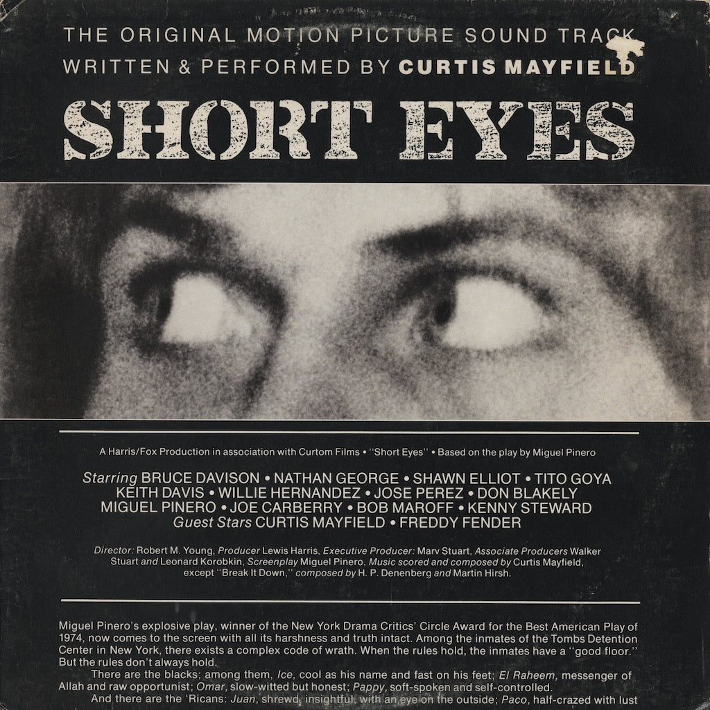 Curtis Mayfield / カーティス・メイフィールド / Short Eyes -OST (CU 5017)