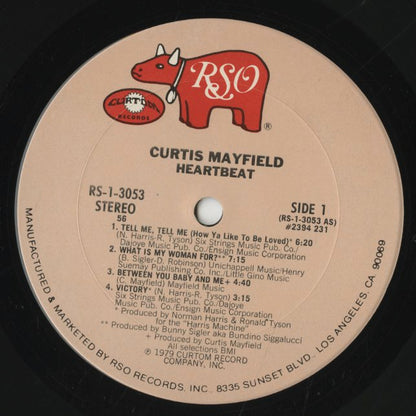 Curtis Mayfield / カーティス・メイフィールド / Heartbeat (RS-1-3053)