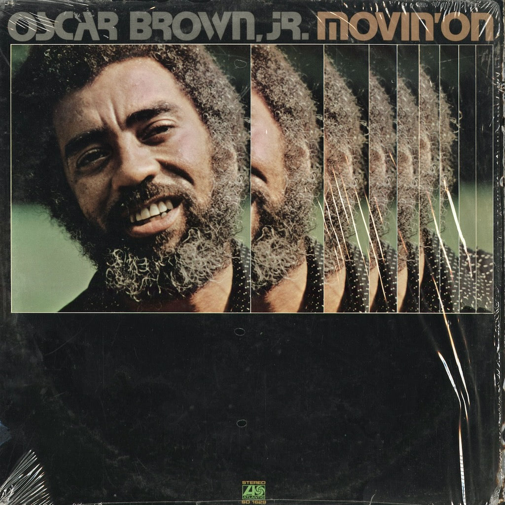 Oscar Brown Jr. - Movin' On (SD 1629) 1972 US Atlantic｜中古LP