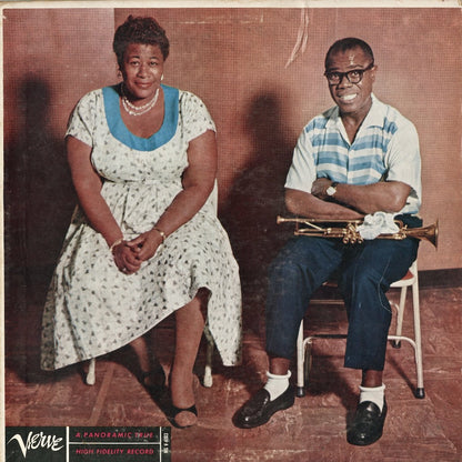 Ella Fitzgerald - Louis Armstrong – Ella and Louis (MG V-4003) LP 1956 US Verve | 中古LP