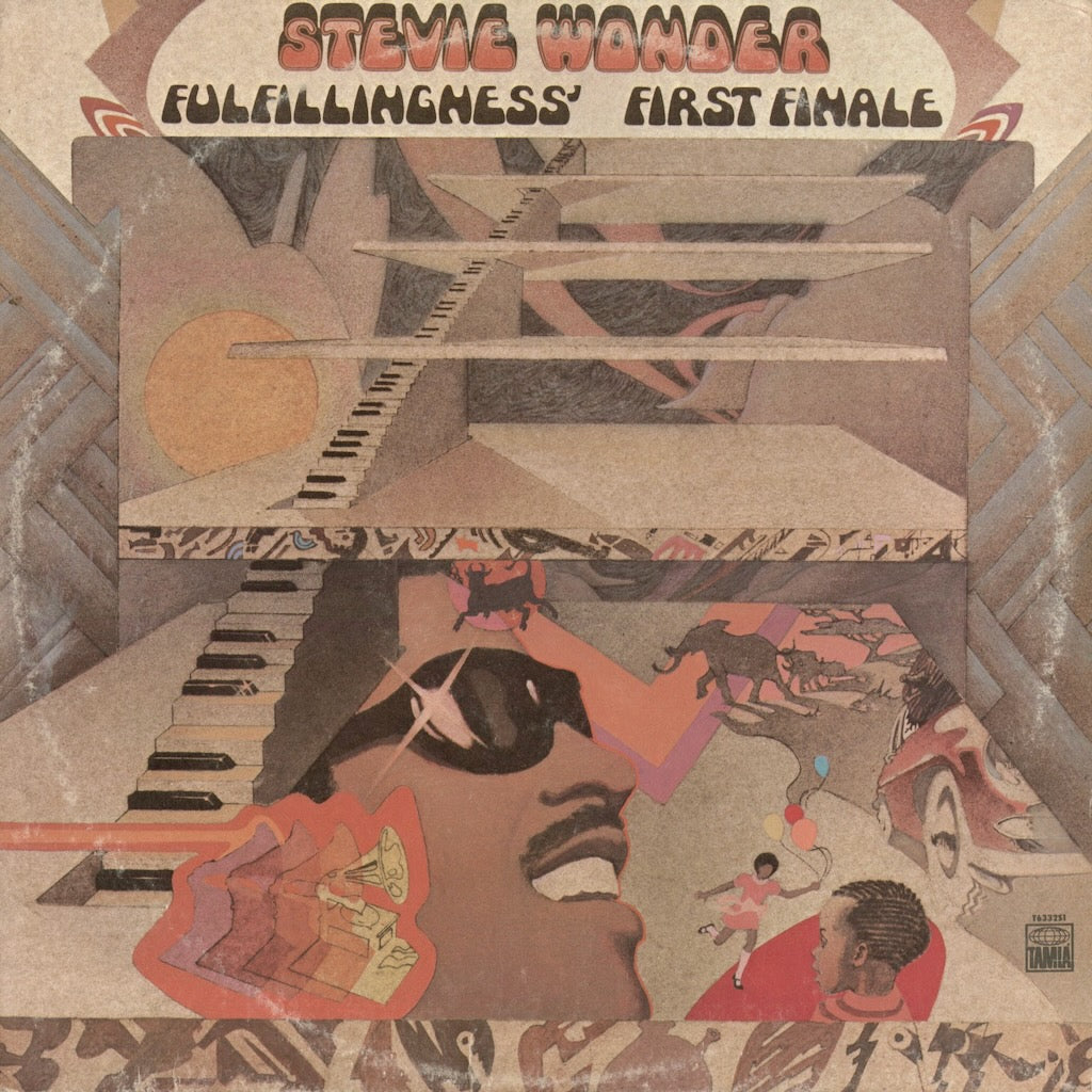 Stevie Wonder - Fulfillingness' First Finale (T6-332S1) 1974 US Tamla｜中古LP