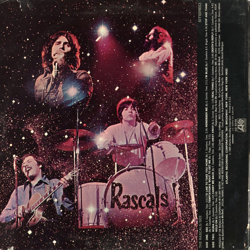 The Rascals - See (SD 8246) 1969 US Atlantic｜中古LP