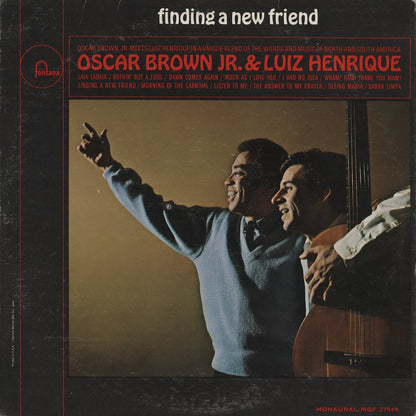 Oscar Brown Jr. & Luiz Henrique / オスカー・ブラウンJr ＆ ルイス・エンリケ / Finding A New Friend (MGF 27549)
