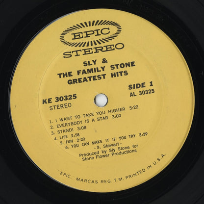 Sly & The Family Stone – Greatest Hits (KE 30325) 1970 US Epic｜中古LP