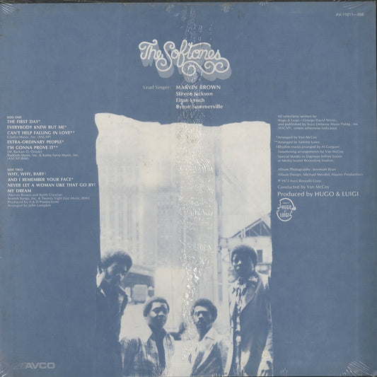 The Softones / ソフトーンズ / The Softones (1973) (AV-11011-598)