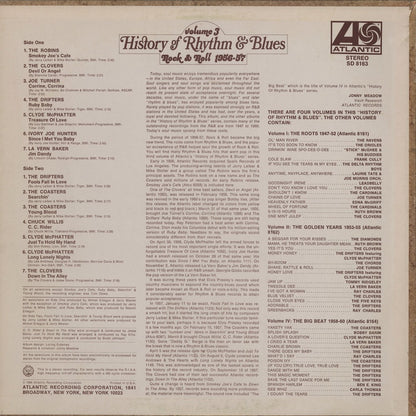 V.A. – History Of Rhythm & Blues Vol.3: Rock & Roll 1956–57 (SD 8163) LP 1968 US Atlantic オリジナル盤