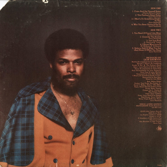Leon Haywood - Come And Get Yourself Some (T-476) LP 1975 US 20th Century｜中古LP