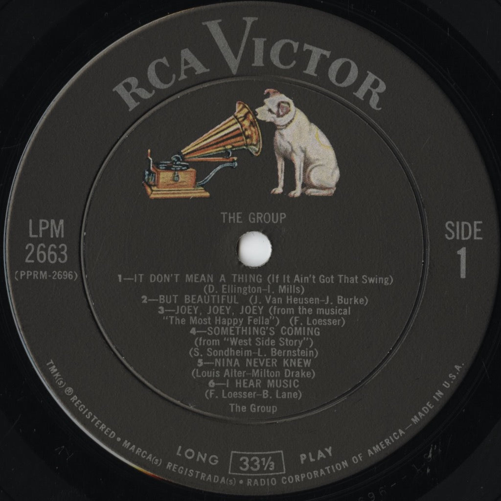 The Group – The Group (LPM 2663) LP 1963 US RCA Victor | 中古LP