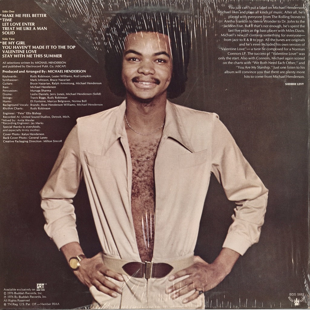 Michael Henderson / マイケル・ヘンダーソン / Solid (BDS 5662)