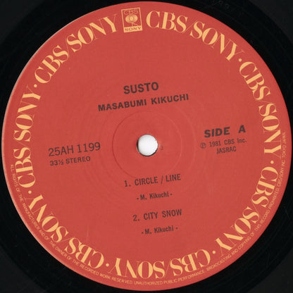 Masabumi Kikuchi / 菊地雅章 / Susto (25AH 1199)