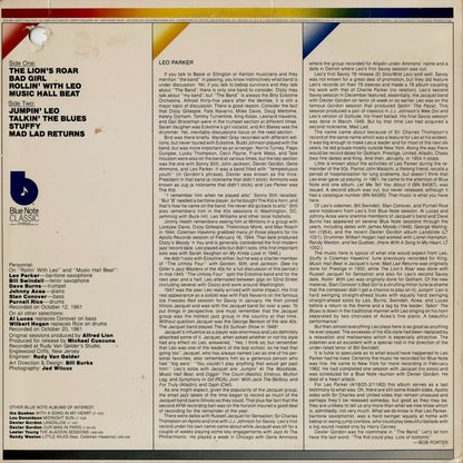 Leo Parker - Rollin' With Leo (LT-1076) LP 1980 US Blue Note｜中古LP
