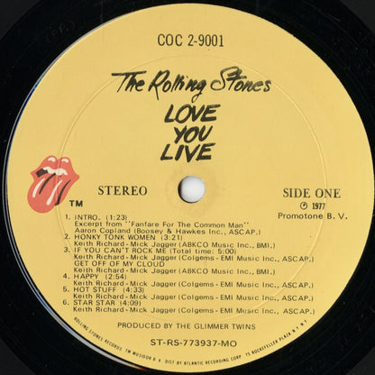 Rolling Stones / ローリング・ストーンズ / Love You Live -2LP (COC 2-9001)