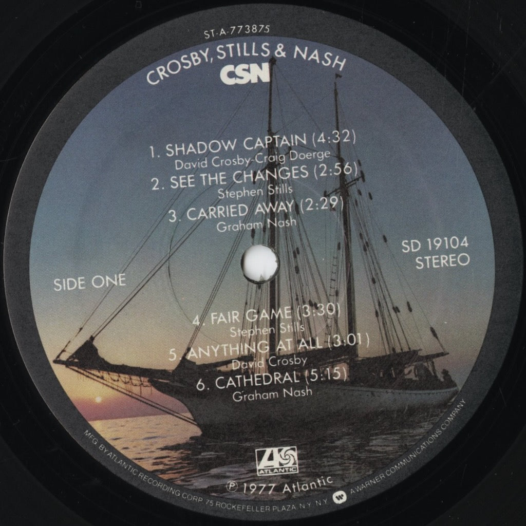Crosby,Stills & Nash / クロスビー、スティルス＆ナッシュ / CSN (SD 19104)