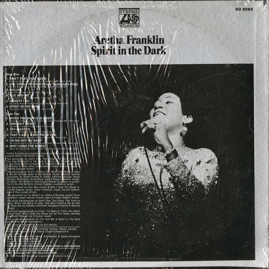 Aretha Franklin – Spirit In The Dark (SD 8265) LP 1970 US Atlantic｜中古LP