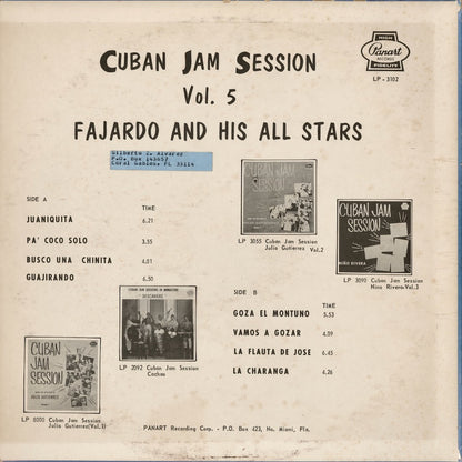 Cuban Jam Session Vol. 5 (LP-3102)
