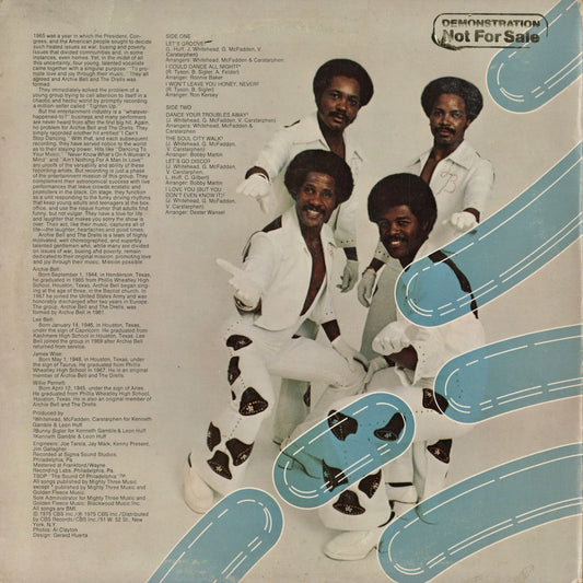 Archie Bell & The Drells - Dance Your Troubles Away (PZ 33844) 1975 US TSOP｜中古LP