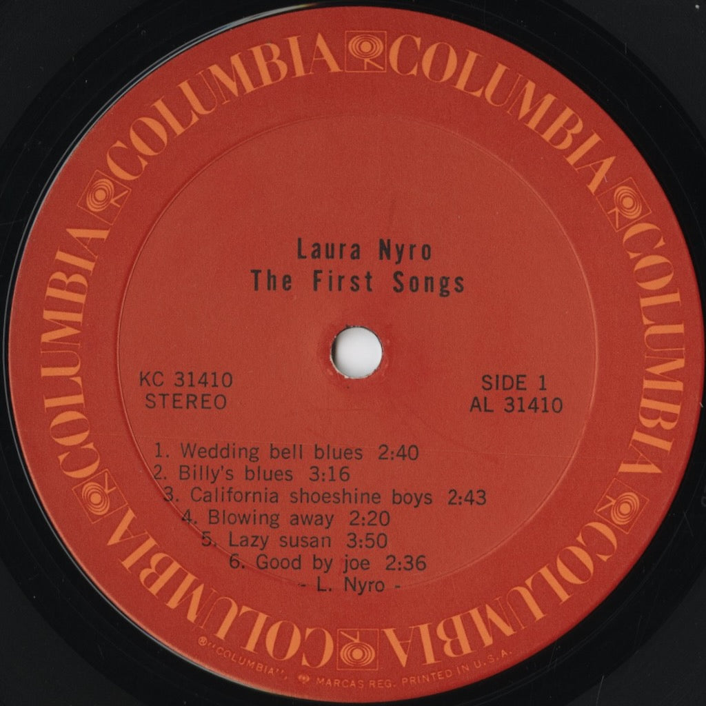 Laura Nyro - The First Songs (KC 31410) 1973 US Columbia｜中古LP