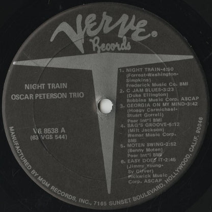 Oscar Peterson Trio / オスカー・ピーターソン / Night Train (V6 8538)