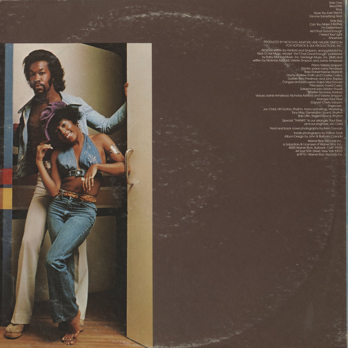 Ashford & Simpson / アシュフォード・アンド・シンプソン / Gimme Something Real (BS 2739)