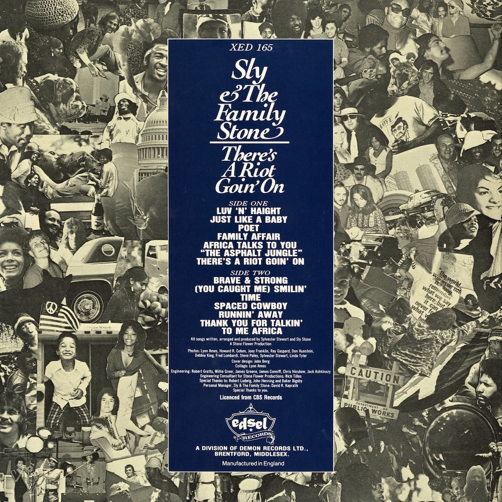 Sly & The Family Stone / スライ＆ザ・ファミリー・ストーン / There's A Riot Goin' On (XED 165)