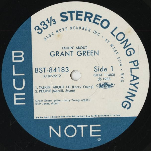 Grant Green / グラント・グリーン / Talkin' About (K18P-9212)