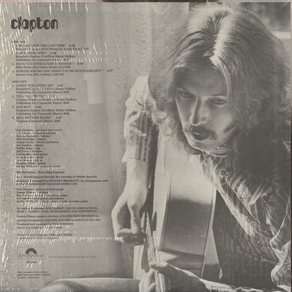 Eric Clapton / エリック・クラプトン / Clapton (PD 5526)