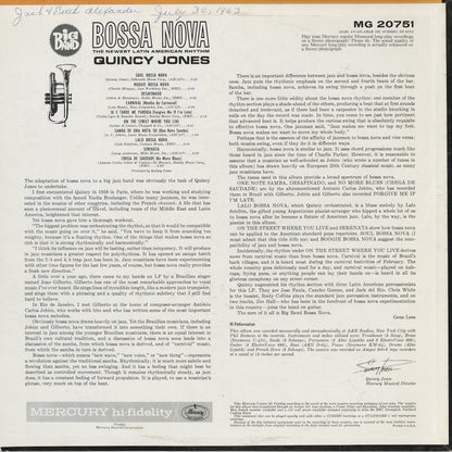 Quincy Jones - Big Band Bossa Nova (MG-20751) LP 1962 US Mercury｜中古LP
