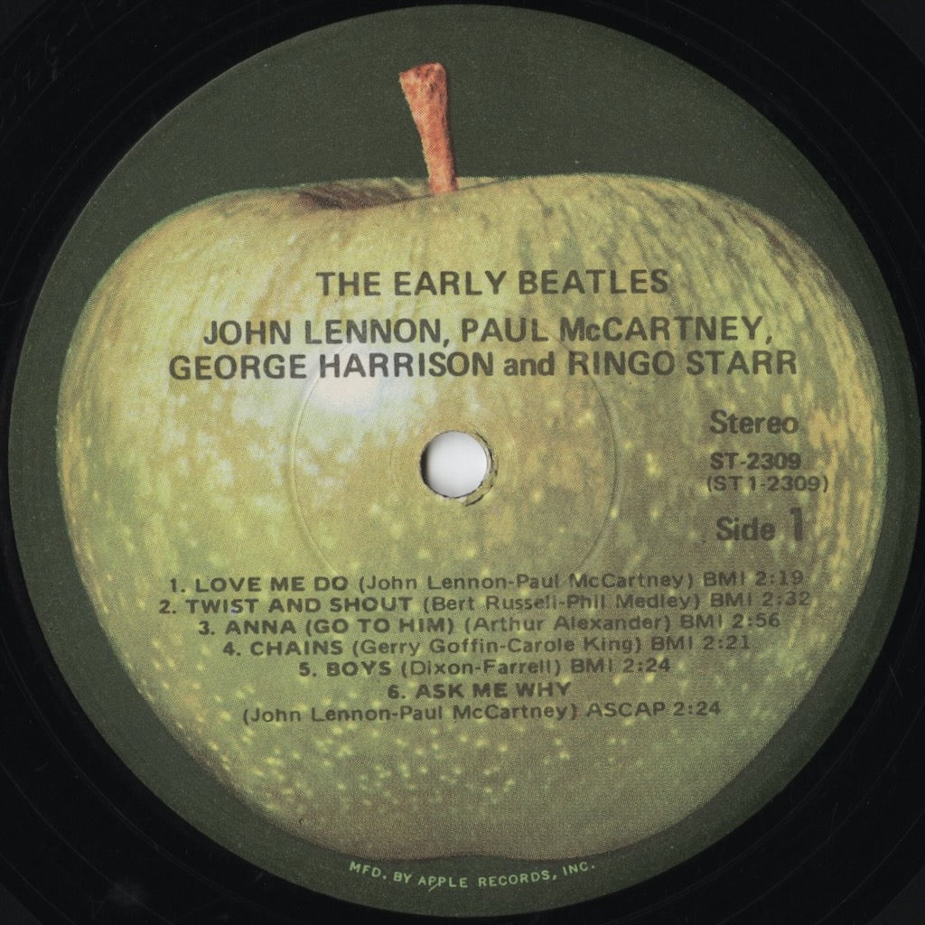 The Beatles - The Early Beatles LP 1971 US Apple Love Me Do