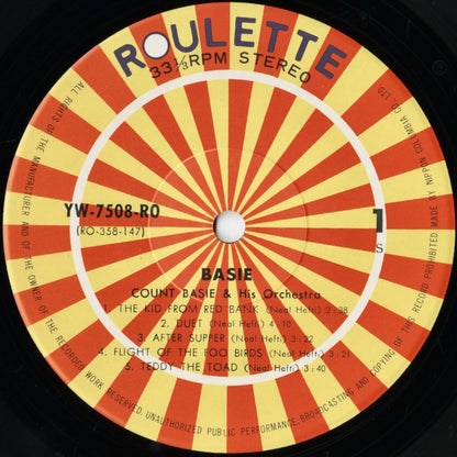 Count Basie / カウント・ベイシー / Basie (YW-7508-RO)