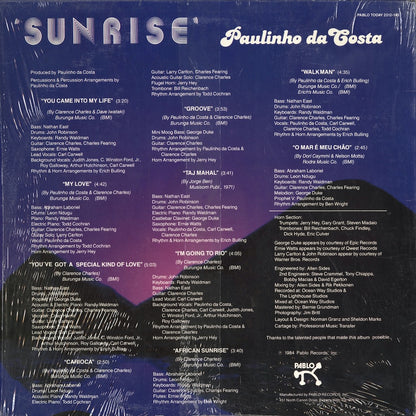Paulinho Da Costa / パウリーニョ・ダ・コスタ / Sunrise (2312-143)