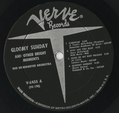 The Bob Brookmeyer Orchestra / ボブ・ブルックマイヤー / Gloomy Sunday And Other Bright Moments (V-8455)