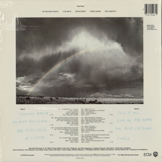 Pat Metheny Group / パット・メセニー / First Circle (1-25008)