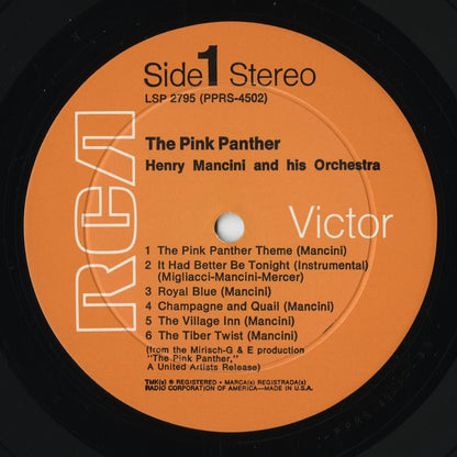 Henry Mancini – The Pink Panther -OST (LSP 2795) LP 1963 US RCA Victor | 中古LP