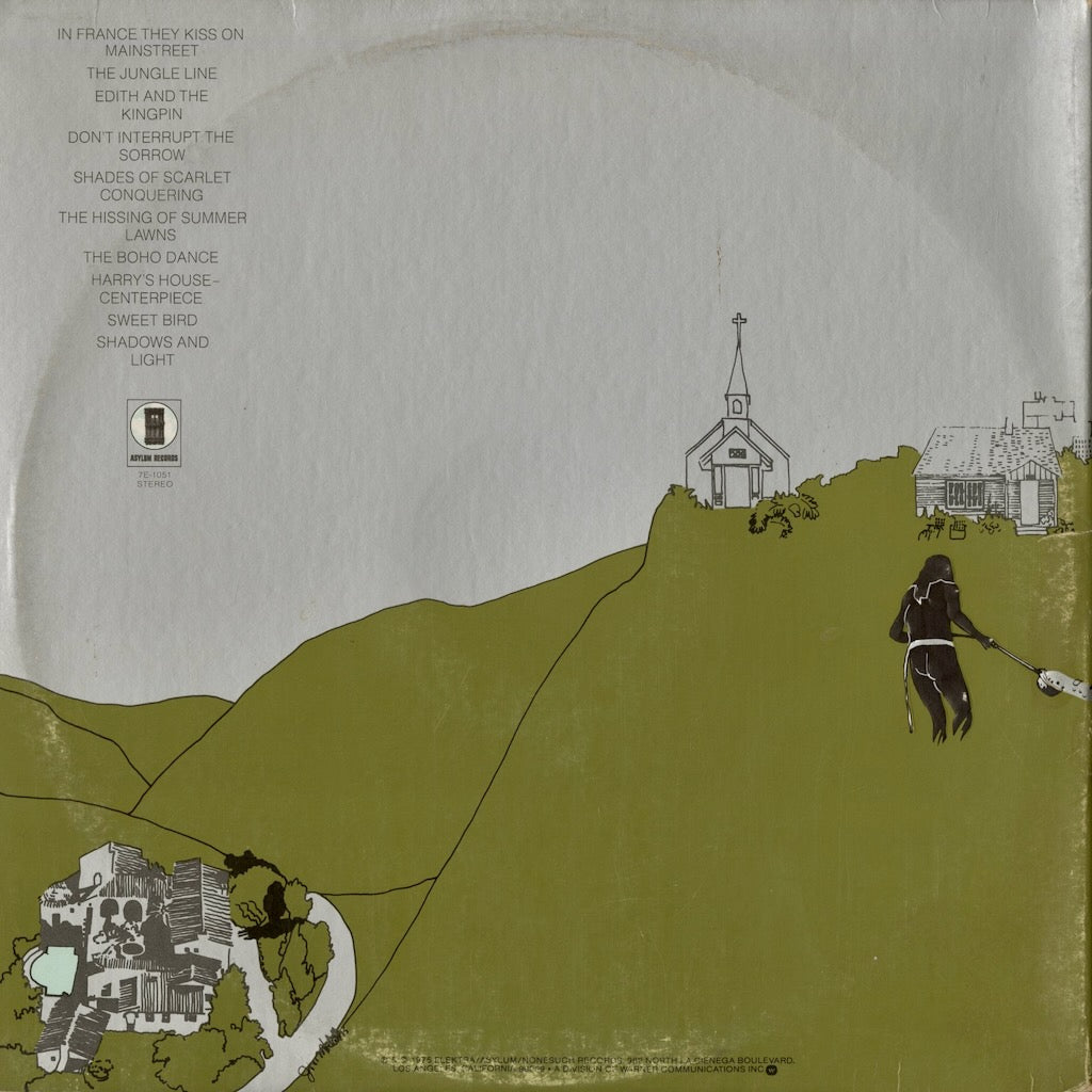 Joni Mitchell - The Hissing Of Summer Lawns (7E-1051) 1975 US Asylum｜中古LP