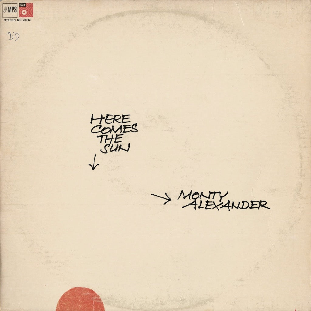Monty Alexander - Here Comes The Sun (MB 20913) 1973 US MPS｜中古LP