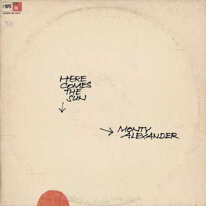 Monty Alexander - Here Comes The Sun (MB 20913) 1973 US MPS｜中古LP