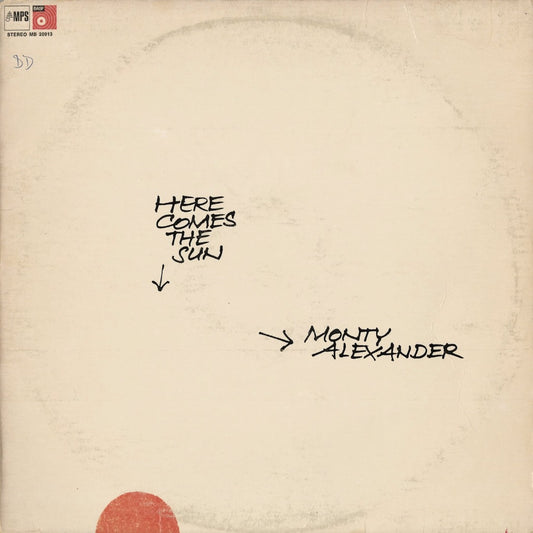 Monty Alexander - Here Comes The Sun (MB 20913) 1973 US MPS｜中古LP