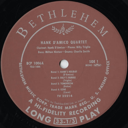 Hank D'Amico / ハンク・ダミコ / Holiday With Hank -10 (TOJJ-1006)