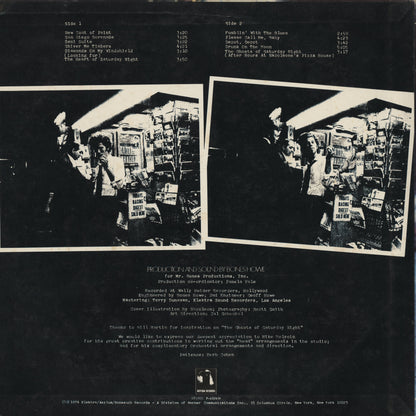 Tom Waits - The Heart Of Saturday Night (P-10243Y) LP 1976 JPN Asylum｜中古LP