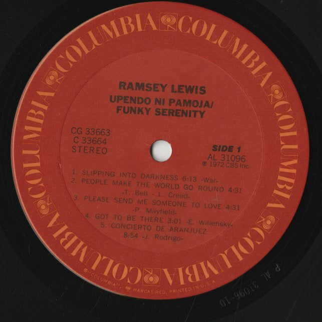 Ramsey Lewis / ラムゼイ・ルイス / Funky Serenity / Upendo Ni Pamoja (CG 33663)