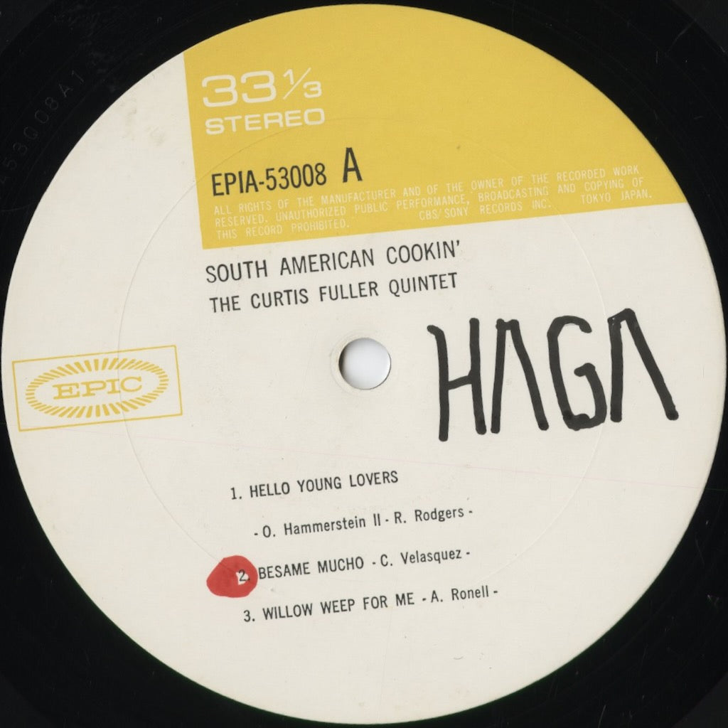 Curtis Fuller - South American Cookin' (EPIA 53008) 1972 JPN Epic｜中古LP