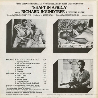 Johnny Pate - Shaft In Africa - OST (ABCX-793) LP 1973 US ABC｜中古LP