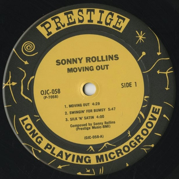 Sonny Rollins / ソニー・ロリンズ / Moving Out (OJC-058) – VOXMUSIC