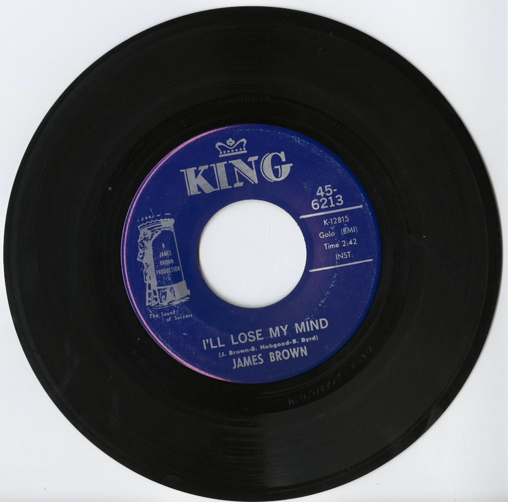 James Brown / ジェイムス・ブラウン / Give It Up Or Turn It Loose / I'll Lose My Mind -7 (45-6213)