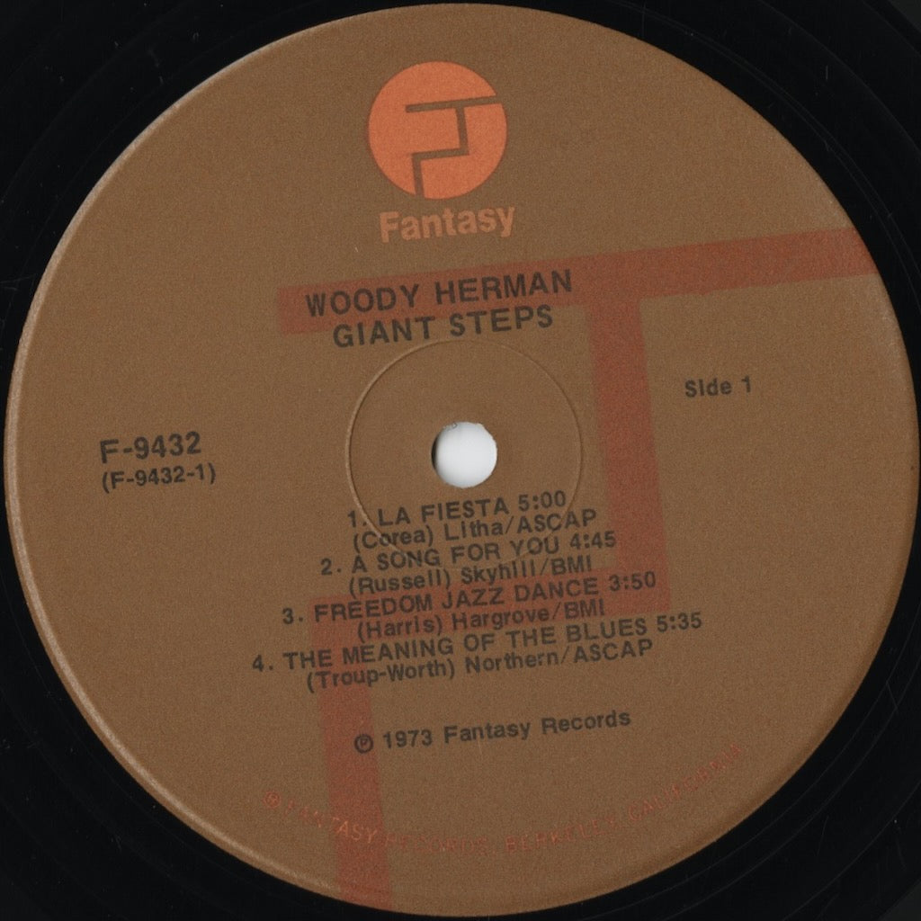 Woody Herman – Giant Steps (F-9432) LP 1973 US Fantasy | 中古LP