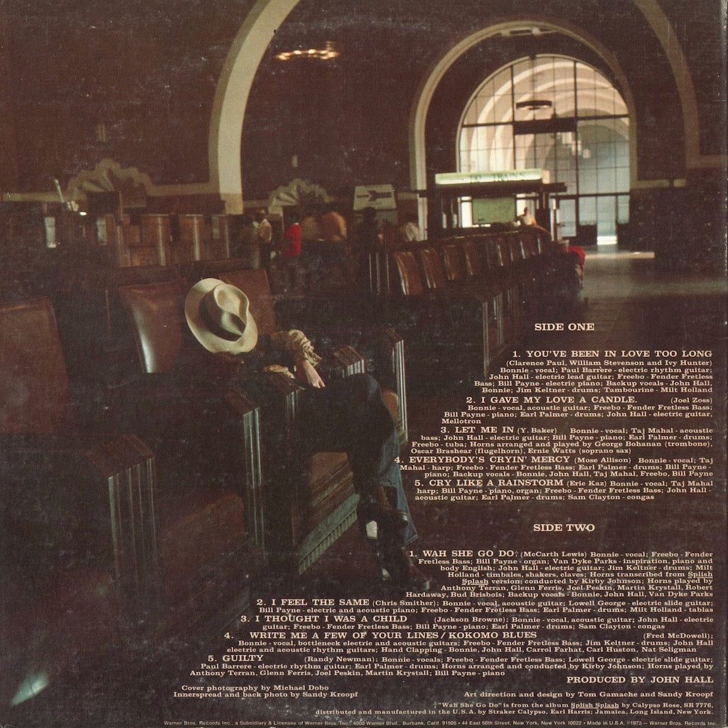 Bonnie Raitt - Takin My Time (BS 2729) 1976 US Warner｜中古LP