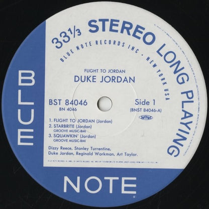 Duke Jordan / デューク・ジョーダン / Flight To Jordan (BN 4046)