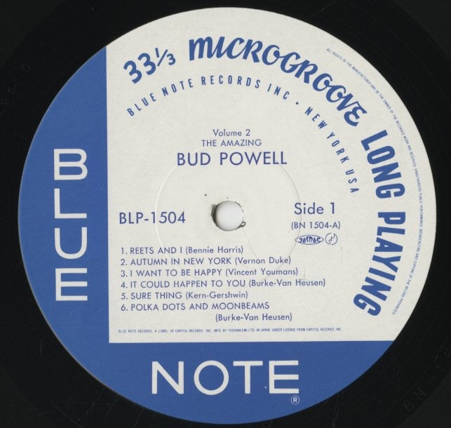 Bud Powell / バド・パウエル / The Amazing Bud Powell Volume 2 (BLP-1504)