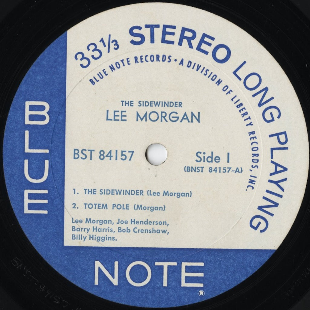 Lee Morgan / リー・モーガン / The Sidewinder (BST 84157) US Blue